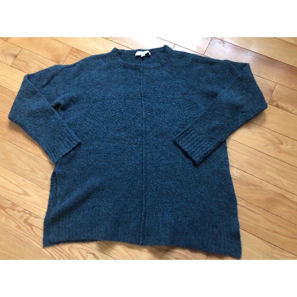 Women's Loft by Ann Taylor‎ Blue-Green Sweater Size Large Wool Blend